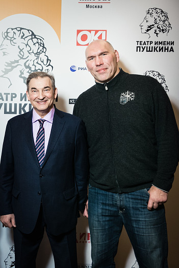 Владислав Третьяк и Александр Валуев
