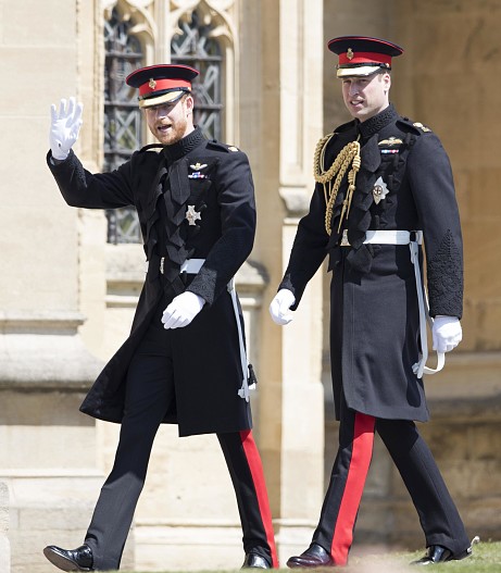 Принц Гарри и принц Уильям