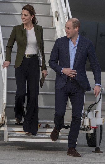 Кейт Миддлтон и принц Уильям на Кипре (2018 год)