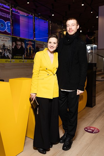 Шеф-редактор журнала ОК! Евгения Белецкая и бренд-директор ОК! Алексей Табаков