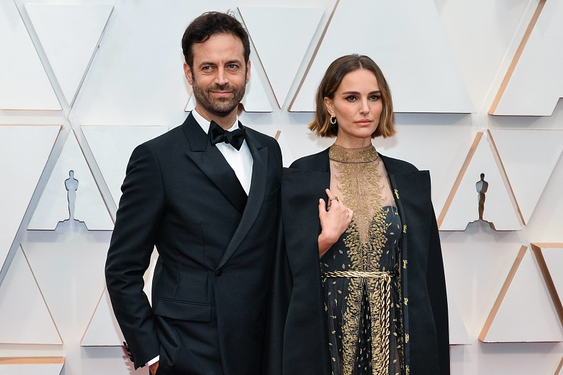 Бенджамин Мильпье и Натали Портман