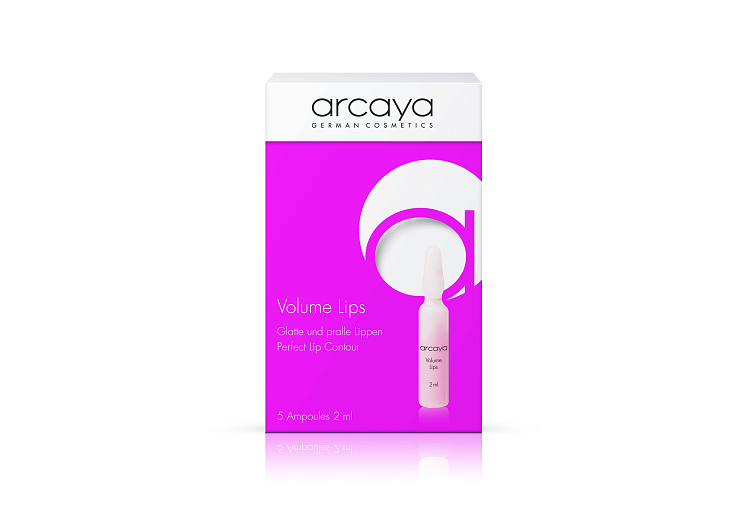 Ампулы для питания и восстановления кожи губ с эффектом push-up, Arcaya