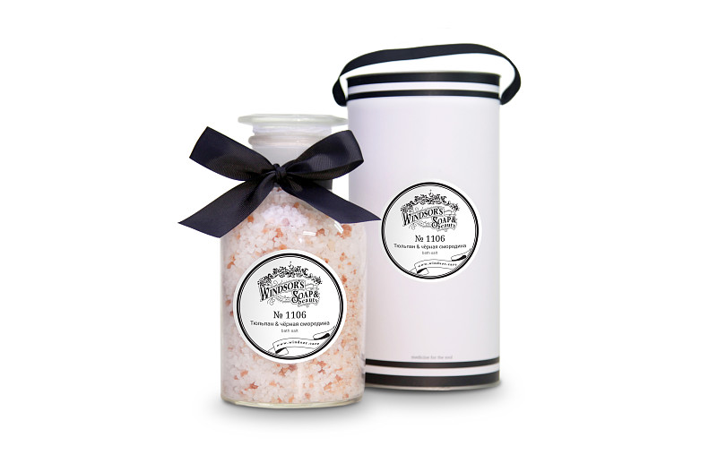 Соль для ванны «Тюльпан & Черная смородина», Windsor’s Soap