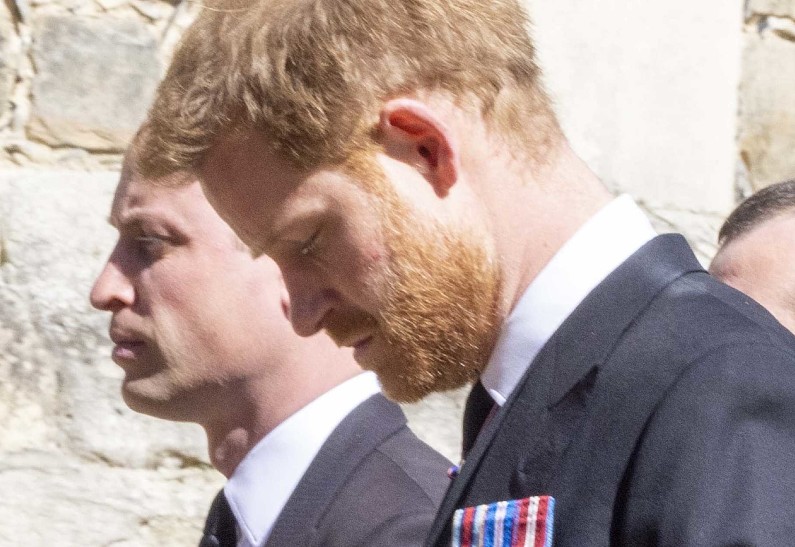 Принц Уильям и принц Гарри воссоединились на похоронах принца Филиппа. Как прошла встреча братьев?