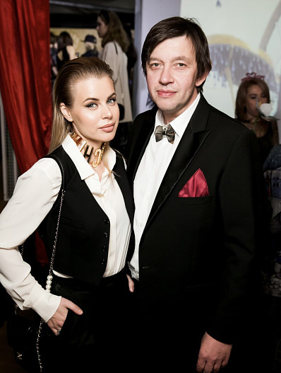 Василий Клюкин с женой