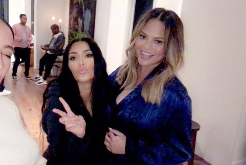 Ким Кардашьян и Крисси Тейген