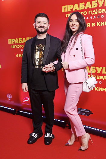 Михаил Галустян с женой Викторией