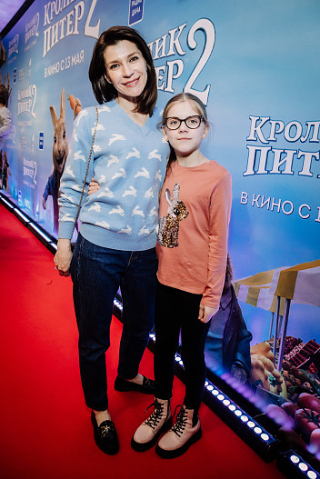 Екатерина Волкова с дочкой