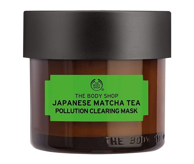 Антиоксидантная маска для лица «Японский чай матча», The Body Shop.