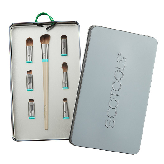 Набор кистей для макияжа глаз и бровей Interchangeables Total Renewal Eye Kit, Ecotools
