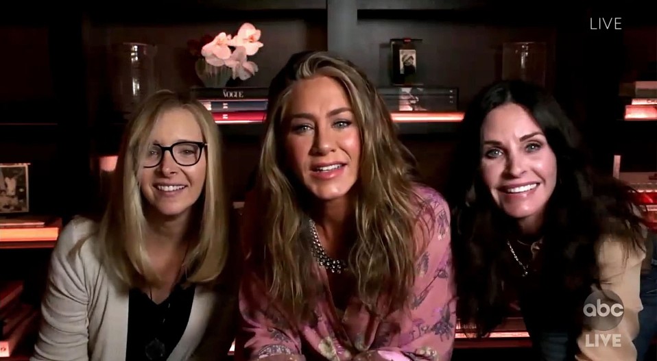 Лиза Кудроу, Дженнифер Энистон, Кортни Кокс