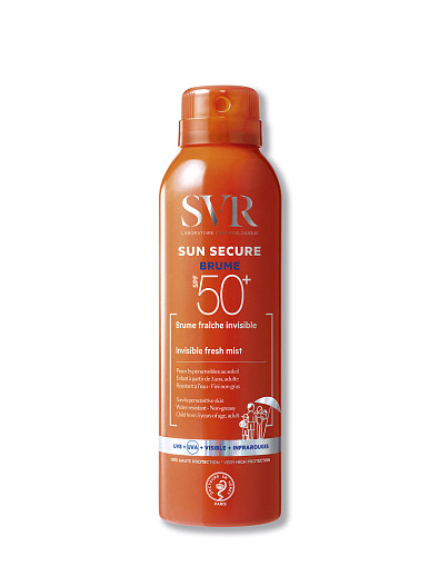 солнцезащитный спрей-вуаль для лица и тела SPF 50+, Sun Secure, SVR.