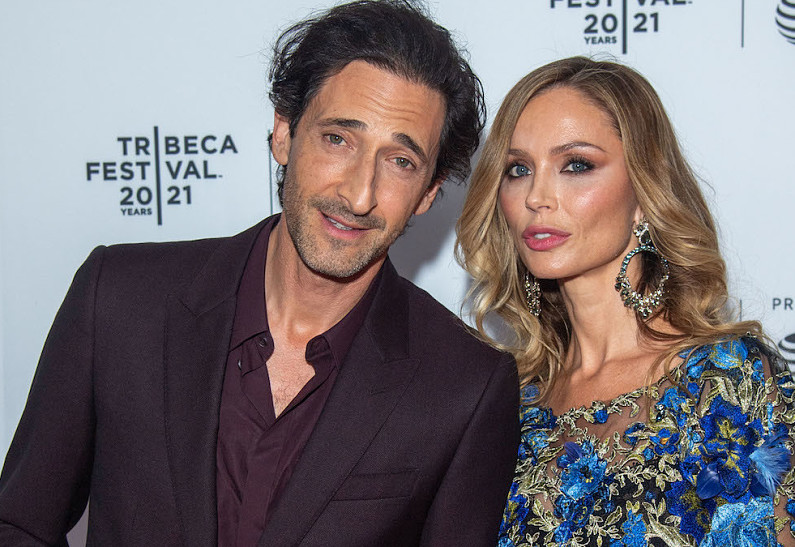 Эдриан Броуди и Джорджина Чапман впервые вышли в свет как пара