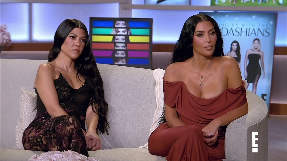 Ким и Кортни Кардашьян