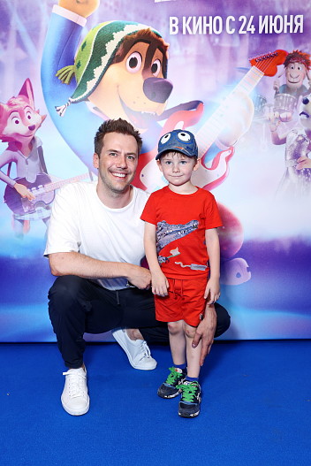 Иван Жидков с сыном