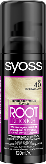 Тонирующий спрей для волос Root Retouch, Syoss