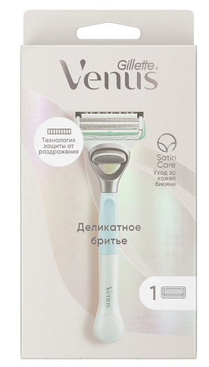 Бритвенный станок для зоны бикини Satin Care, Venus