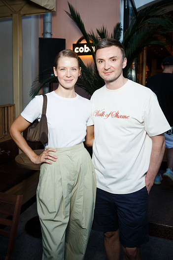 Вика Газинская и Евгений Заболотный