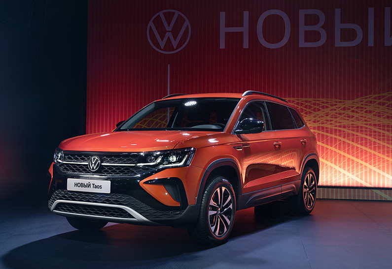 В зале «Академия» состоялась российская премьера Taos – нового SUV марки Volkswagen