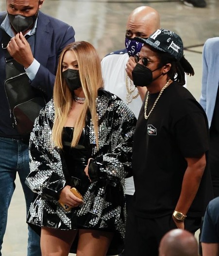 Бейонсе со своим супругом Jay-Z