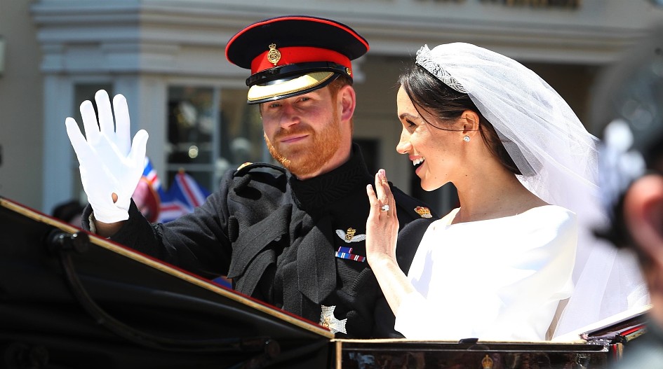 Свадьба принца Гарри и Меган Маркл в 2018 году