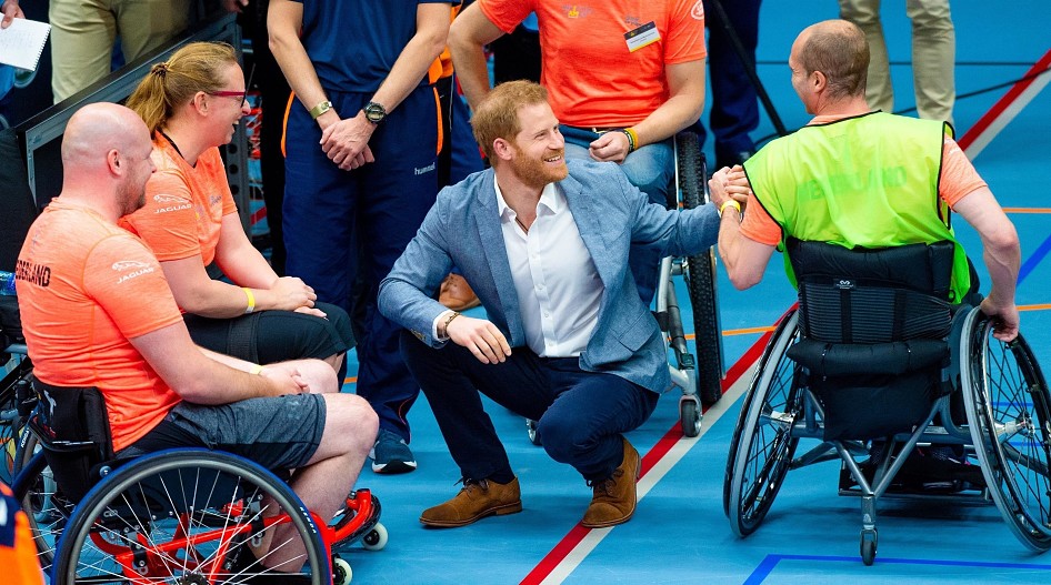 Принц Гарри на мероприятии Invictus Games