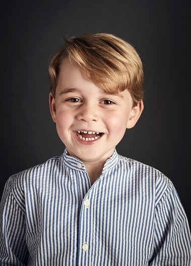 Принц Джордж в 4 года