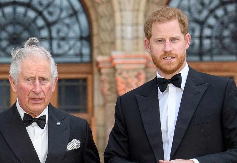 В сети жестко высмеяли принца Гарри и принца Чарльза. Видео!