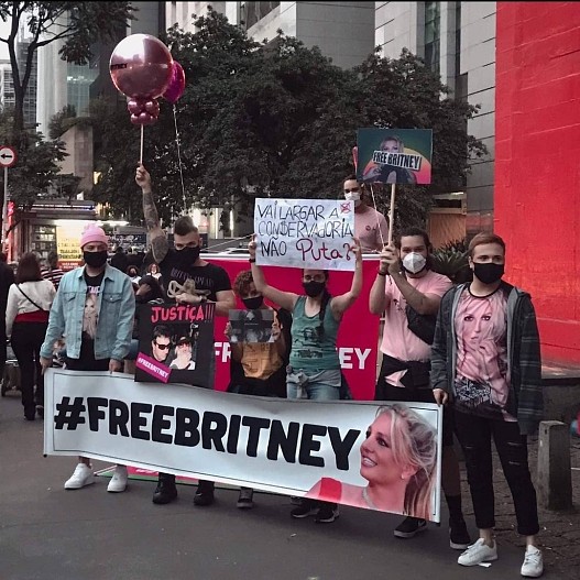 Участники движения Free Britney