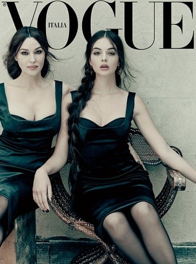 Моника Беллуччи и Дева Кассель на обложке Vogue Italia