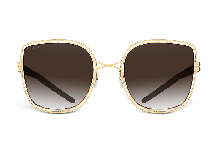 Солнцезащитные очки с ультралегкой титановой оправой Alta Vista, Gresso.