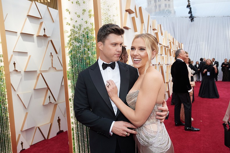 Колин Жост и Скарлетт Йоханссон