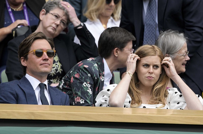 Эдоардо Мапелли-Моцци и принцесса Беатрис