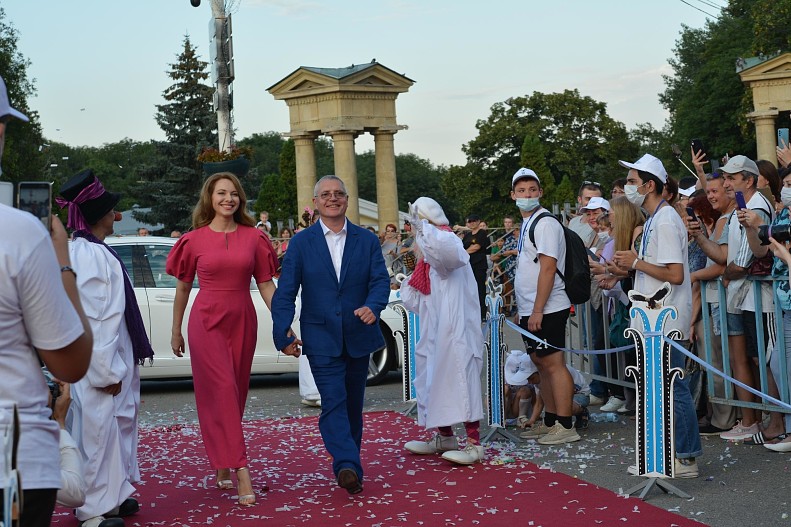 Екатерина Гусева с мужем Владимиром Абашкиным