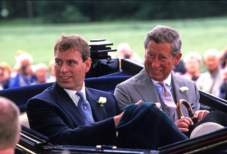 Принц Эндрю и принц Чарльз