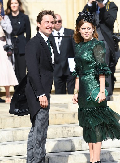 Эдоардо Мапелли Моцци и принцесса Беатрис