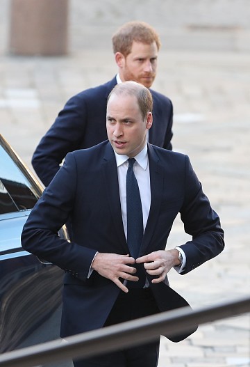 Принц Гарри и принц Уильям