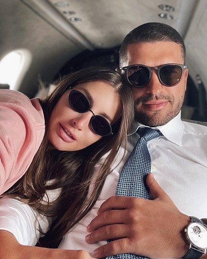 Кети Топурия с мужем