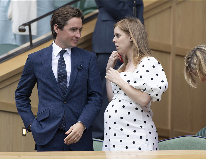 Эдоардо Мопелли Моцци и принцесса Беатрис