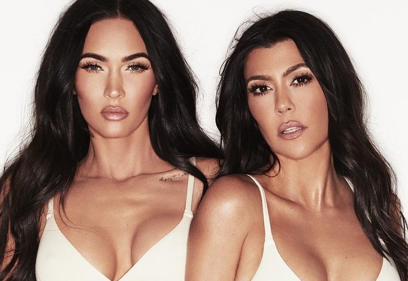 Скандал с фотосъемкой: Меган Фокс и Кортни Кардашьян уличили в плагиате