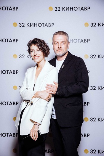 Наташа Меркулова (серьги Mercury) и Алексей Чупов