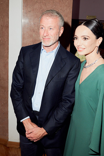 Роман Абрамович и Диана Вишнева (платье Valentino, украшения Cartier)