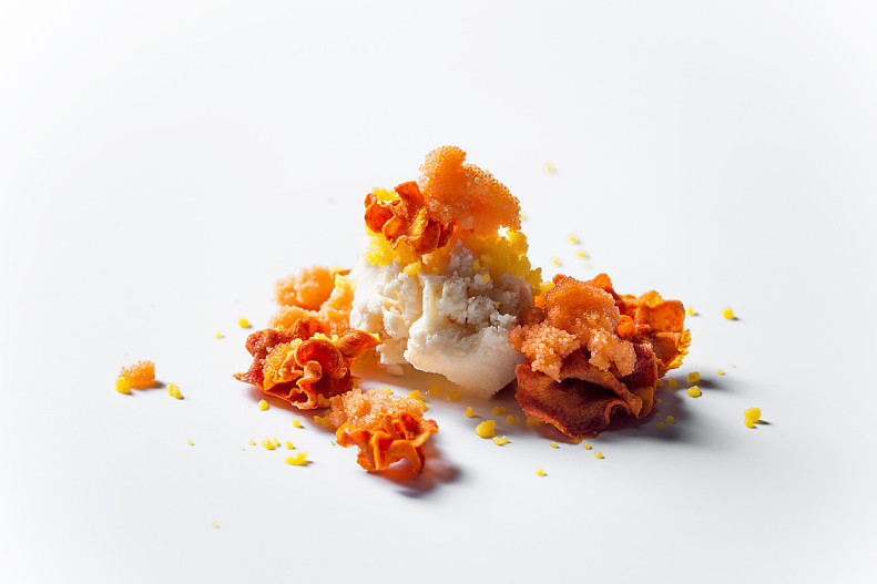 Морковь, магаданская креветка