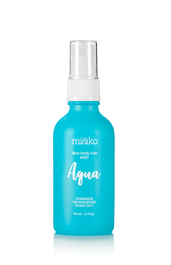 Мист для лица и тела Aqua, mi&ko