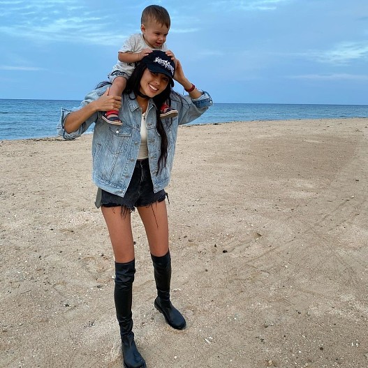 Анастасия Решетова со своим сыном