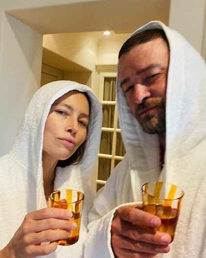 Джессика Бил и Джастин Тимберлейк