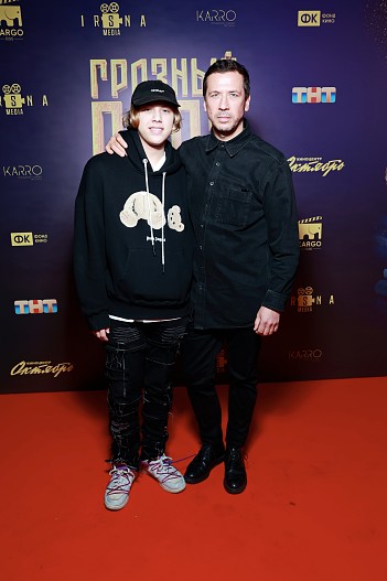 Андрей Мерзликин с сыном