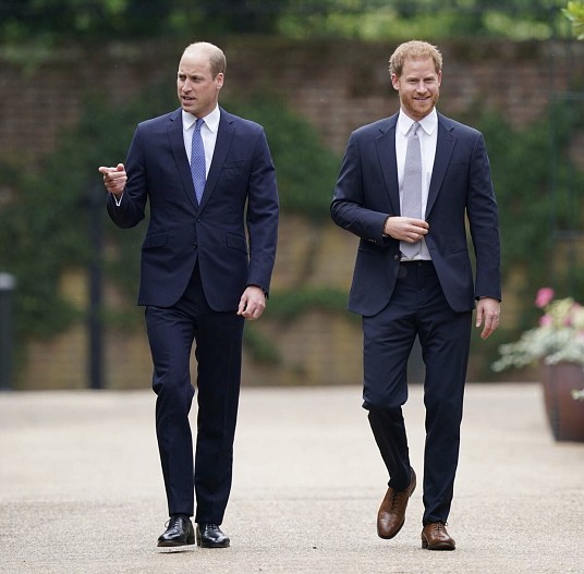 Принц Уильям и принц Гарри