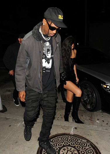 Трэвис Скотт и Кайли Дженнер