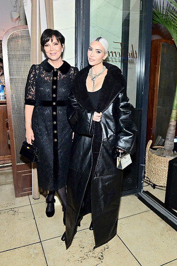 Крис Дженнер и Ким Кардашьян